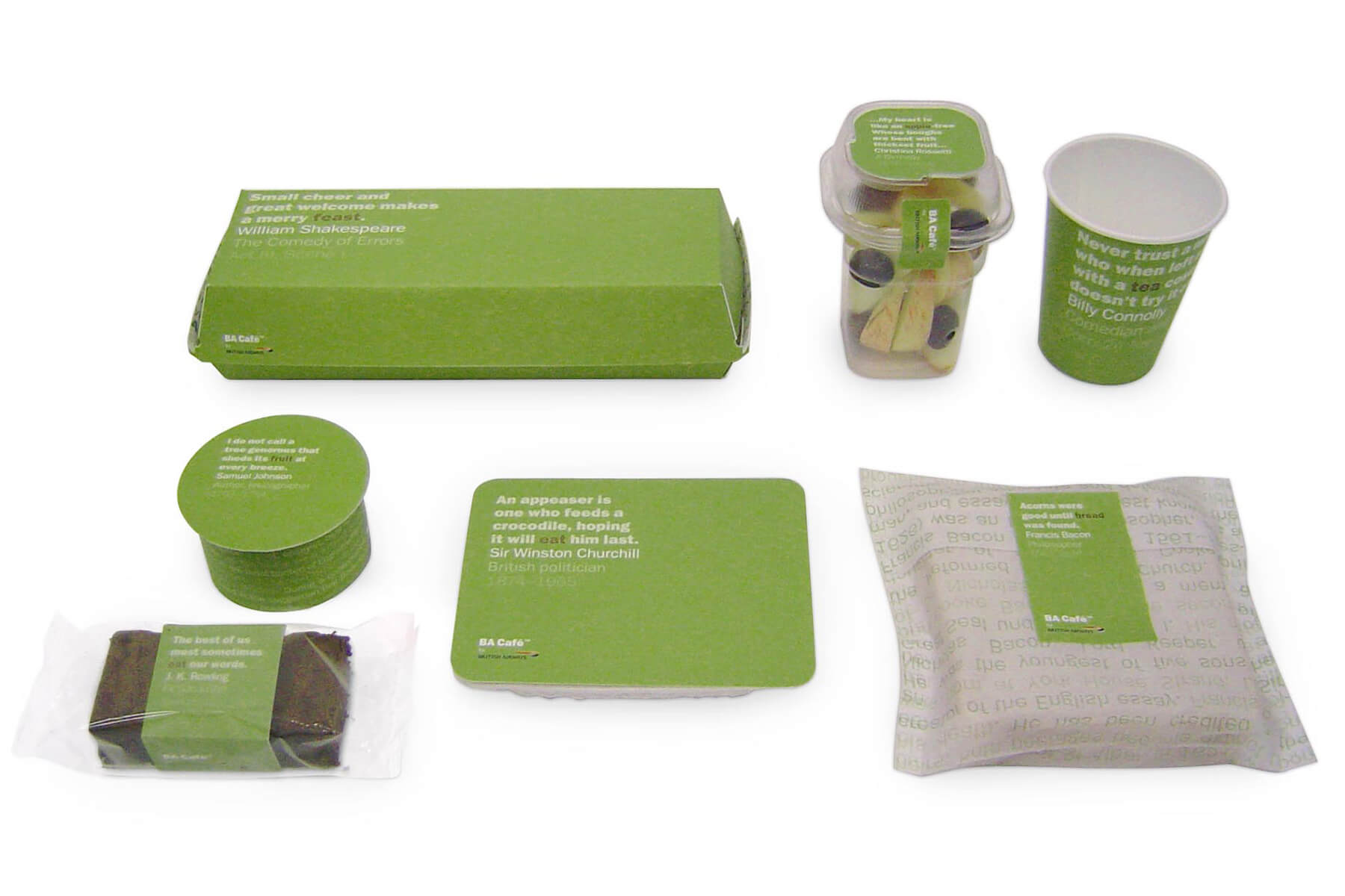 Packaging design for British Airways