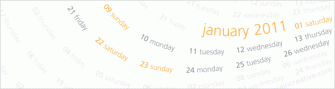 Grain 2011 PDF calendar