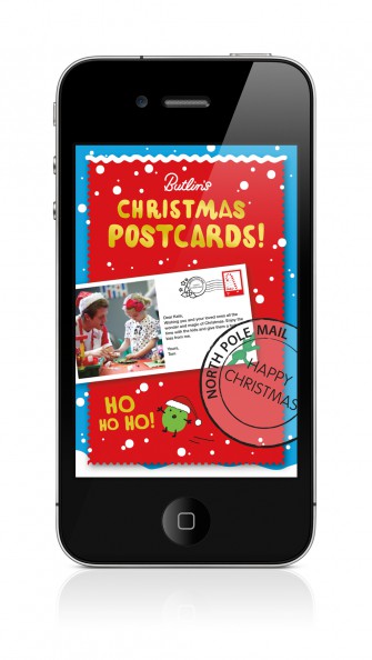 butlins christmas postcards iphone ipad android app